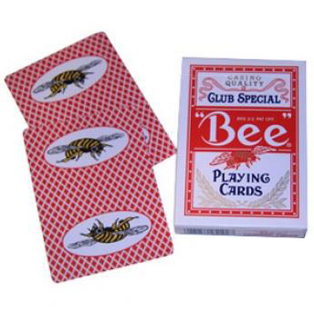 Bee gemarkeerde kaarten